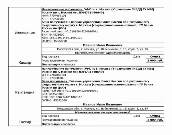 Начисление и оплата госпошлины: проводки